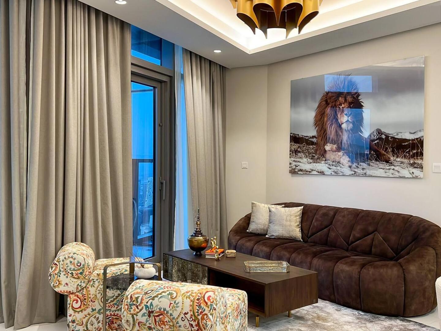 Keyrock Living - Burj Khalifa View Retreat With Pool Apartment Dubai